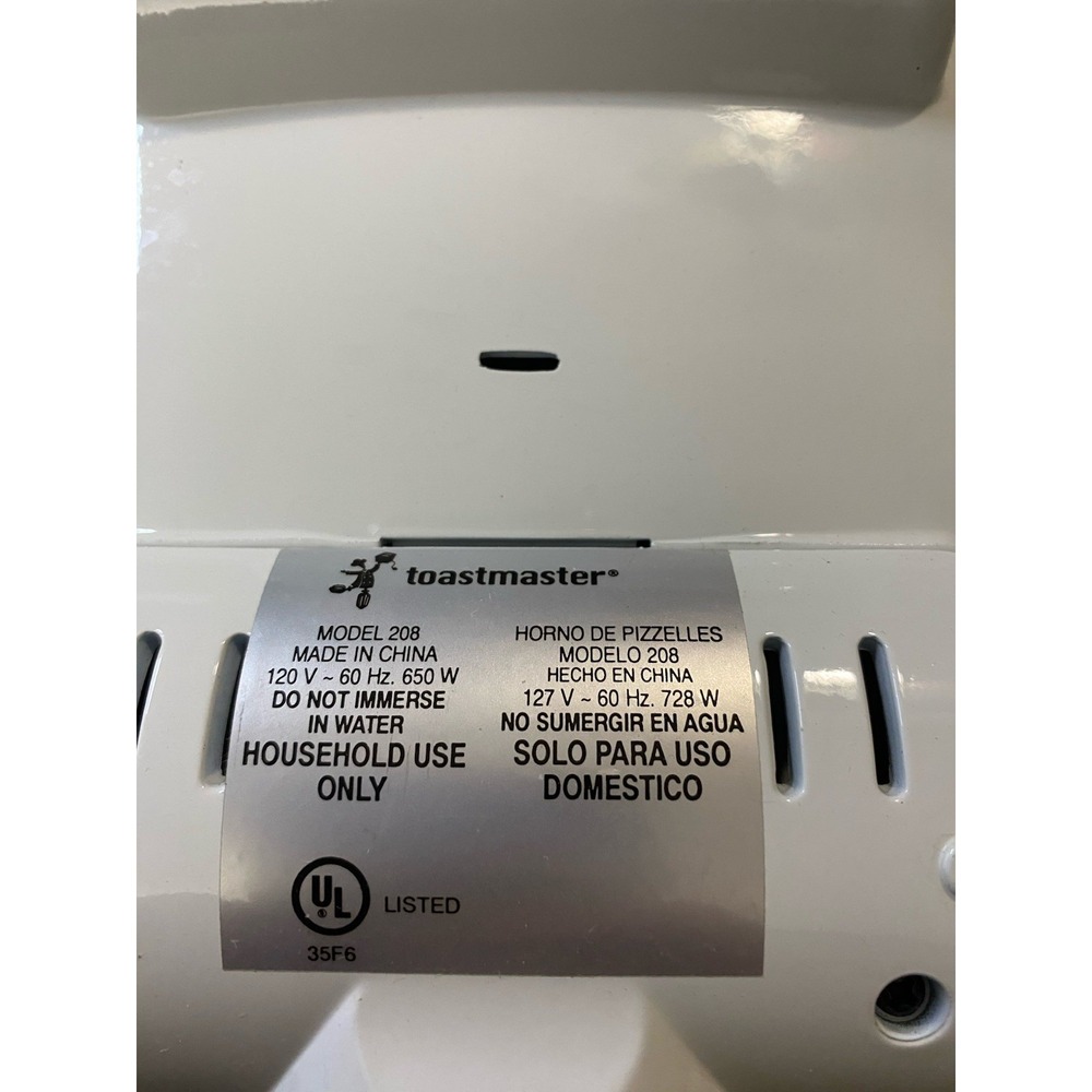 Vintage Toastmaster International Pizzelle & Cookie Maker Model 208 Tested - Picture 14 of 16